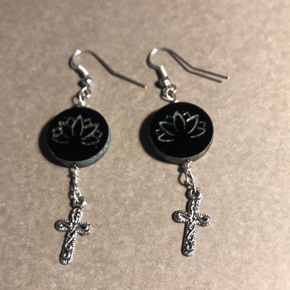 Lotus Earrings